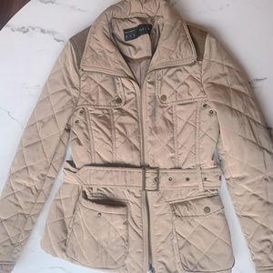 Really warm and fashionable zara jacket.